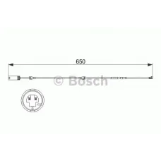 Датчик зносу гальмівних колодок (передніх) BMW 3 (E90) 04-11