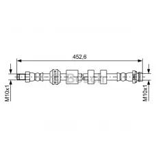 Шланг гальмівний (передній) Volvo XC60 I 08-17