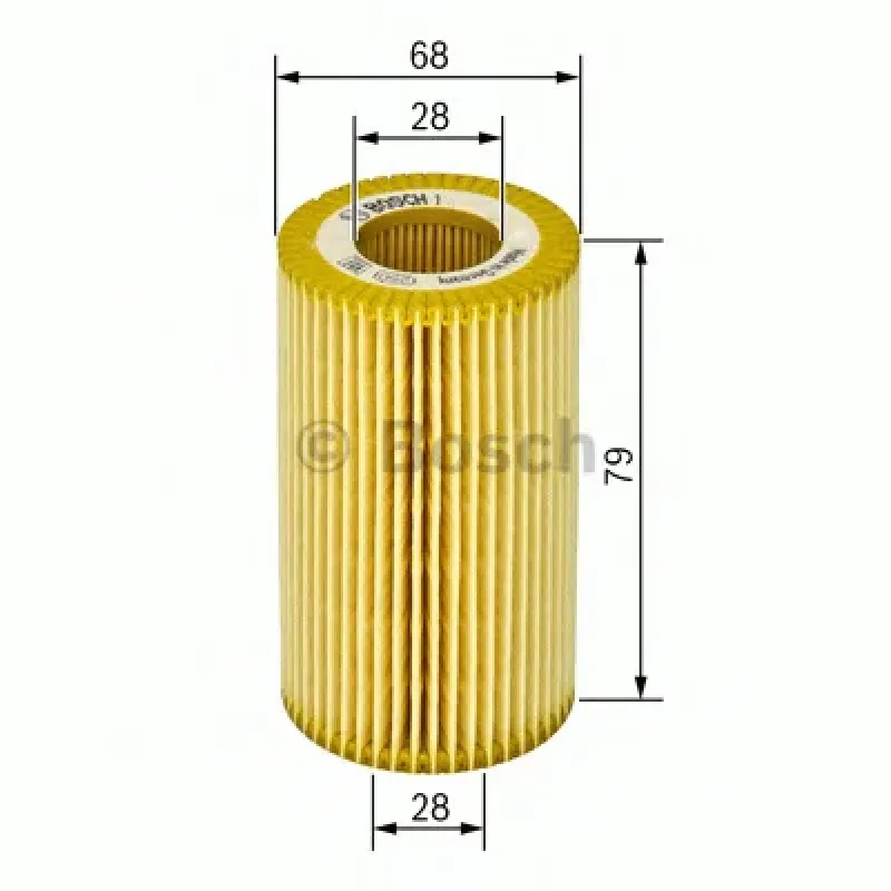 Фільтр масляний BMW 3 (E46)/5 (E39)/7 (E38) 3.0D 94-07 (M57)