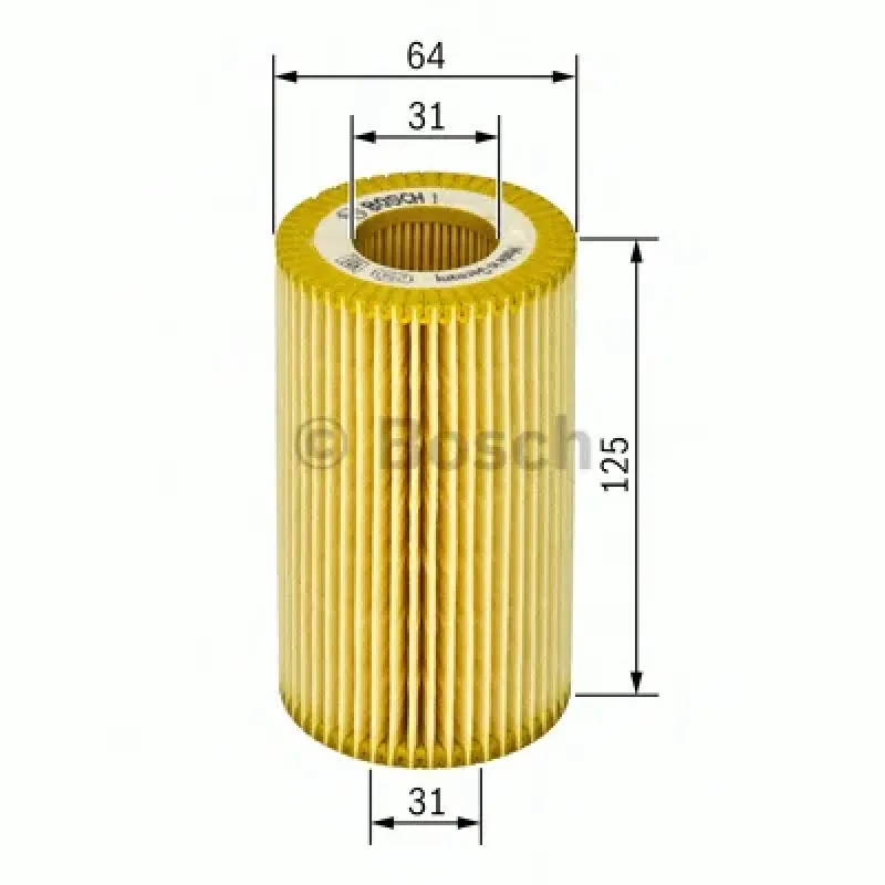 Фільтр масляний Ford Focus/Kuga/Mondeo 2.5 ST/RS 05/Volvo C30/C70/S40/S60/V40.V50/V70/CX60/XC 70 02-