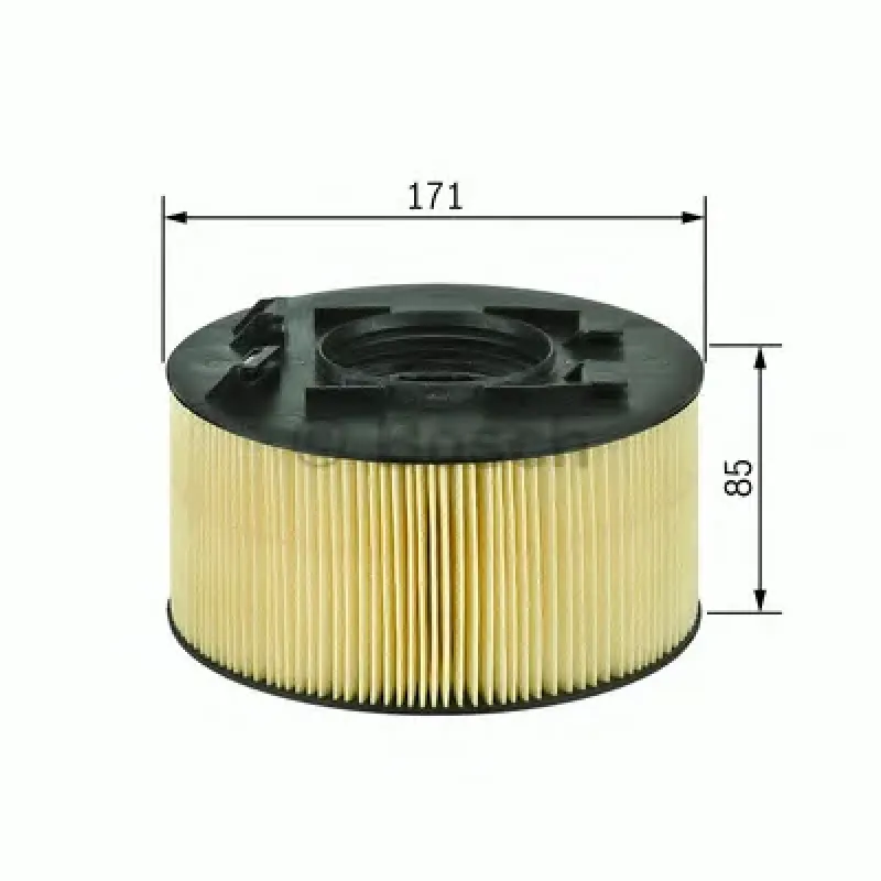 Фільтр повітряний BMW 3 (E46) 1.6/1.8/2.0 01-05 (N40/N42/N46)