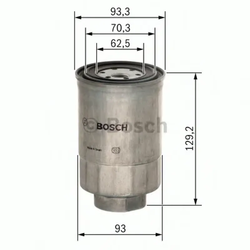 Фільтр паливний Toyota Land Cruiser/Corolla/Mazda 6 1.5D-4.2D 83-