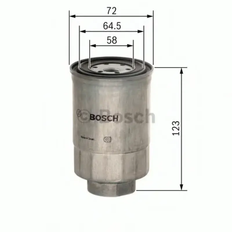 Фільтр паливний Toyota RAV 4 2.0-2.2 D 4WD 01-