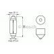 Автолампа 12V 10W SV8.5-8 Pure Light (11x41)