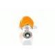 Автолампа P21W 12V 21W BA15S Pure Light (жовта)