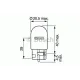 Автолампа W21W 12V 21W W3x16d Pure Light WS