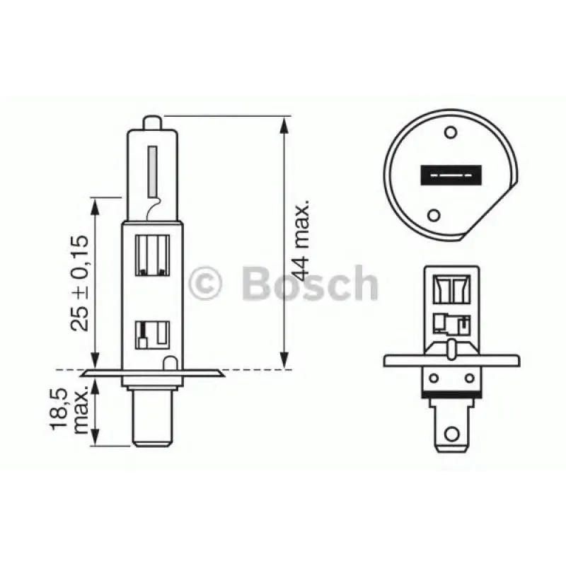 Автолампа H1 24V 70W P14.5s Trucklight