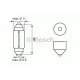 Автолампа C5W 24V 5W SV8.5-8 (пальчик 35мм)