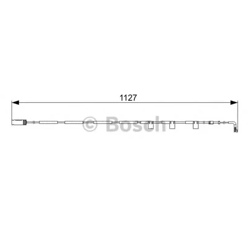 Датчик зносу гальмівних колодок (задніх) Mini (R55/R56/R57) 06-15 (L=1130mm)