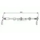 Шланг гальмівний (передній) BMW 3 (E90) 05-11 (520mm) M47/N43/N47/N55