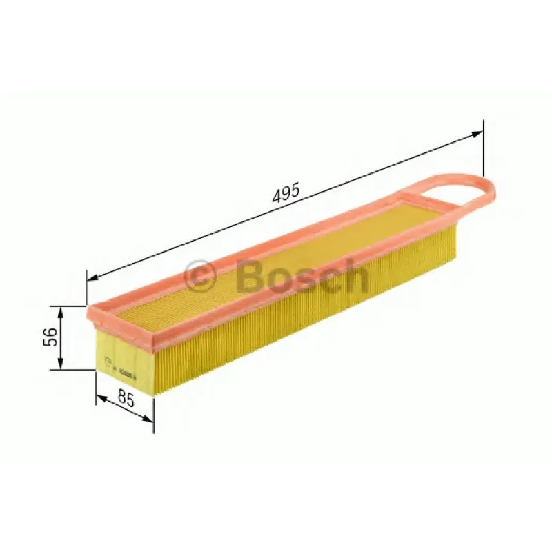 Фільтр повітряний Citroen Berlingo/ Mini Cooper/ Peugeot 207/ 208 1.4-1.6 08-