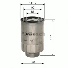 Фільтр паливний Daf 65/65CF/75CF/95/95XF/MB Conecto (OM457/906)