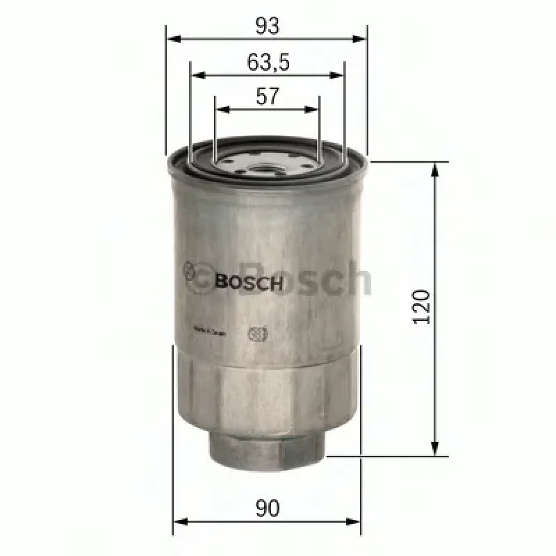 Фільтр паливний Honda CR-V/Civic/Accord 2.2 CTDi 04-