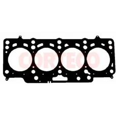 Прокладка ГБЦ VW Caddy 1.6TDI 10- (2 метки) (1.63mm)