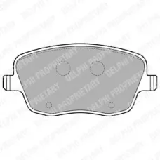Колодки гальмівні (передні) Skoda Fabia/VW Polo 02- (Trw)