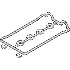 Прокладка кришки клапанів Daewoo Lanos 1.6 16V 97-
