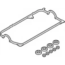 Прокладка кришки клапанів Honda Civic VII 01-05 (к-кт)