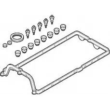 Прокладка кришки клапанів BMW 5 (E60)/7 (E65) 01- (1-4 циліндр) (к-кт)