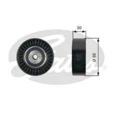 Ролик генератора Subaru Forester/Legacy/Outback 2.0D 08- (паразитний) (85х30)