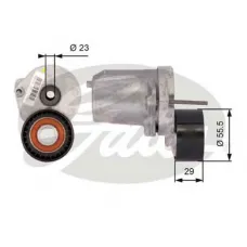 Натяжник ременя генератора BMW 1 (E81/E82/E87/E88)/3 (E90-E93)/5 (E60/E61)/X3 (E83) 2.0D-3.0D 04-