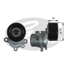 Натяжник ременя генератора Nissan Murano II 3.5 08-14/Teana II 2.5/3.5 08-13