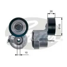 Натяжник ременя генератора Fiat Bravo 1.6-2.0D/Opel Signum 1.9CDTI 04-