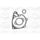 Помпа води Mitsubishi Pajero/L200/L300/L400 2.3D/TD/2.5D/TD 82-07 (R/B) (8 лоп) (з корпусом)