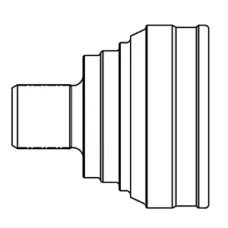 ШРКШ (зовнішній) Audi A4/A6/VW Passat/Skoda SuperB 94-08 (33x30x87.9x45T) (+ABS)