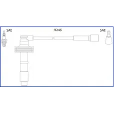 Провід запалювання Renault Laguna 2.0 95-01/Volvo S40/V40 1.6-2.0 95-04 (к-кт) (HÜCO)