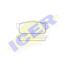 Колодки гальмівні (задні) Nissan Almera II 00-/Primera 90-96/Sunny 90-95/Infiniti G20 90-97