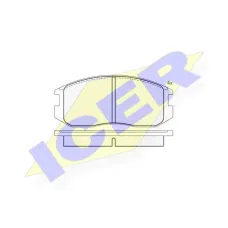 Колодки гальмівні (передні) Mitsubishi Colt 88-96/Lancer 86-96