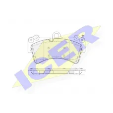 Колодки гальмівні (передні) Audi Q7 06-15/Porsche Cayenne/VW Touareg 02-10