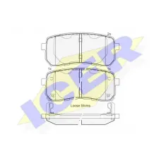 Колодки гальмівні (задні) Hyundai H-1/ix55 07-/Kia Carnival 06-/Sorento III 15-
