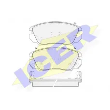 Колодки гальмівні (передні) Opel Insignia A 08-17/Chevrolet Malibu 12-/Bentley Flying Spur 13-
