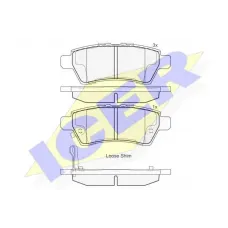 Колодки гальмівні (задні) Nissan Pathfinder III 05-