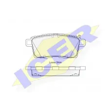 Колодки гальмівні (задні) Mazda CX-7 06-14/CX-9/Ford Edge (США)/Lincoln 06-
