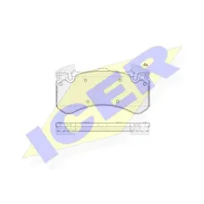 Колодки гальмівні (передні) Audi A6/A7/A8/Q5 10-/VW Jetta 08-10