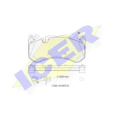 Колодки гальмівні (передні) Audi A6 08-18/A7 13-18 (+датчики)
