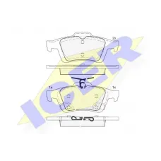 Колодки гальмівні (задні) Ford C-Max/Focus/Kuga/Transit Connect 10-/Citroen C4 09-/Volvo 04-