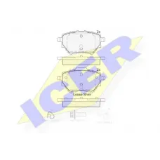 Колодки гальмівні (задні) Citroen C4/Berlingo/Peugeot 308/508/3008/Partner/Opel Combo 13-