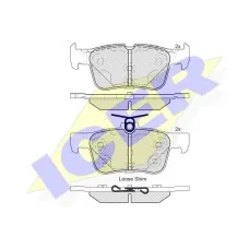 Колодки гальмівні (задні) Ford Mondeo/Galaxy/S-Max 14-/Kuga 12-/Ford (США) Edge 06-