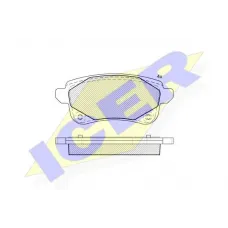 Колодки гальмівні (задні) Renault Megane IV/Scenic IV/Grand Scenic IV/Espace/Talisman 16-