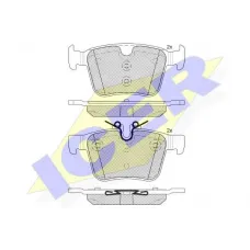 Колодки гальмівні (задні) Volvo S60/V60 18-/S90/V90/XC60 16-/XC90/Land Rover Discovery 14-