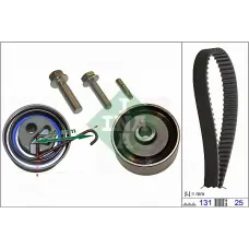 Комплект ГРМ Opel Astra H/Corsa D 1.7CDTI 06- (131x25)
