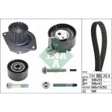 Комплект ГРМ + помпа Citroen Berlingo/Xsara/C3/C4/Peugeot 206/301/307/Partner 1.6 0- (25.4x134z)