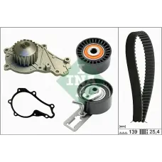Комплект ГРМ + помпа Citroen C3/Peugeot 207/208 1.4 HDi 09-