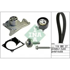 Комплект ГРМ + помпа Renault Kangoo/Logan 1.5dCi 12-