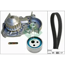 Комплект ГРМ + помпа Renault Megane 1.4/1.6 96-03 (17x95z)