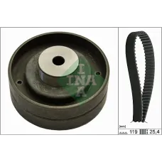 Комплект ГРМ VW LT 2.4D -96 (25.4x119z)