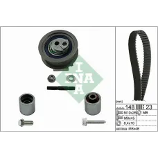 Комплект ГРМ Audi A3/A4/A6/Skoda Octavia/VW Golf/Passat 2.0 FSI 04-